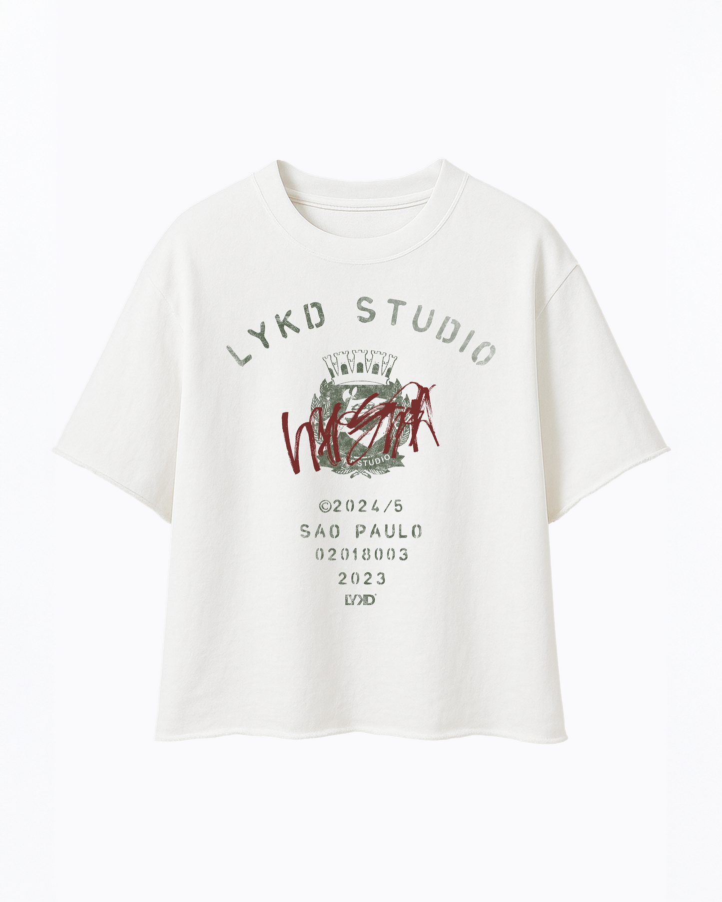 LYKD STUDIO® ©2024/5 C.R.E.A.M CENTRO BOX T-SHIRT (PRE-VENDA)