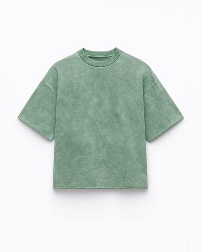 LYKD STUDIO® ©GREEN STONE BOX T-SHIRT